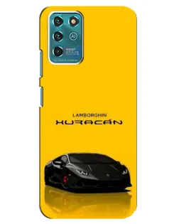 Чехол для ZTE Blade V30 Vita с картинкой «Lamborghini Huracan черный»