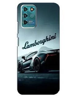 Чехол для ZTE Blade V30 Vita с картинкой «Классическая надпись Lamborghini»
