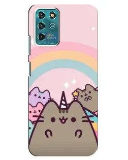 Чехол для ZTE Blade V30 Vita с картинкой «Единорог Pusheen» Чехол для ZTE Blade V30 Vita с картинкой «Единорог Pusheen»