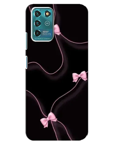 Чехол для ZTE Blade V30 Vita с картинкой «Розовые ленты»