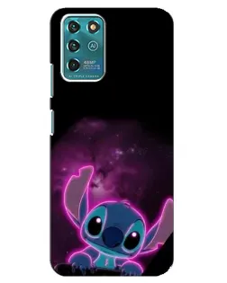 Чехол для ZTE Blade V30 Vita с картинкой «Неоновый Stitch»