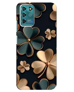 Чехол для ZTE Blade V30 Vita с картинкой «Клевер в золоте» Чехол для ZTE Blade V30 Vita с картинкой «Клевер в золоте»