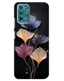 Чехол для ZTE Blade V30 Vita с картинкой «Лиловые цветы грации» Чехол для ZTE Blade V30 Vita с картинкой «Лиловые цветы грации»