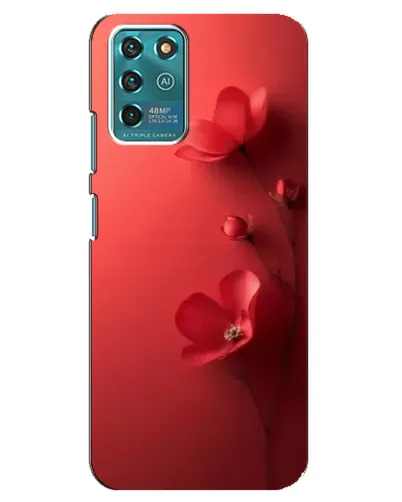 Чехол для ZTE Blade V30 Vita с картинкой «Маковые соцветия»