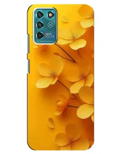 Чехол для ZTE Blade V30 Vita с картинкой «Золотые лепестки» Чехол для ZTE Blade V30 Vita с картинкой «Золотые лепестки»