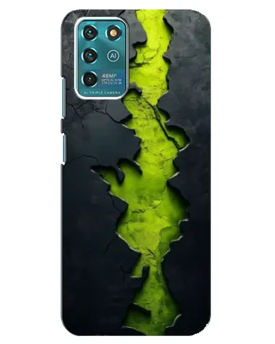 Чехол для ZTE Blade V30 Vita с картинкой «Салатовый разлом скалы» Чехол для ZTE Blade V30 Vita с картинкой «Салатовый разлом скалы»