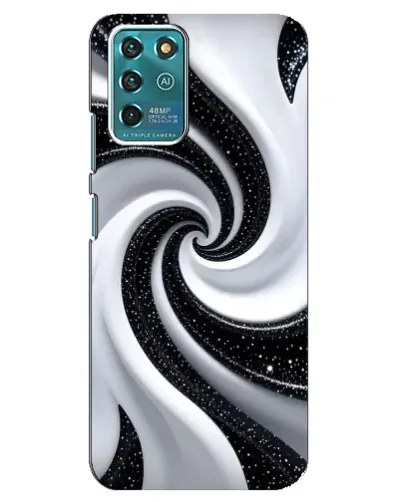 Чехол для ZTE Blade V30 Vita с картинкой «Черно-белая спираль» Чехол для ZTE Blade V30 Vita с картинкой «Черно-белая спираль»