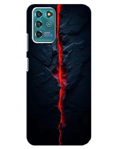 Чехол для ZTE Blade V30 Vita с картинкой «Kрасная лавовая трещина» Чехол для ZTE Blade V30 Vita с картинкой «Kрасная лавовая трещина»