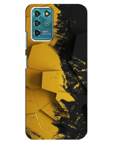 Чехол для ZTE Blade V30 Vita с картинкой «Золотые осколки геометрии» Чехол для ZTE Blade V30 Vita с картинкой «Золотые осколки геометрии»