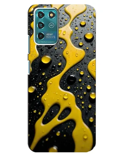 Чехол для ZTE Blade V30 Vita с картинкой «Жидкое желтое золото» Чехол для ZTE Blade V30 Vita с картинкой «Жидкое желтое золото»