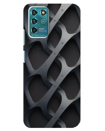 Чехол для ZTE Blade V30 Vita с картинкой «Объемное серое плетение» Чехол для ZTE Blade V30 Vita с картинкой «Объемное серое плетение»