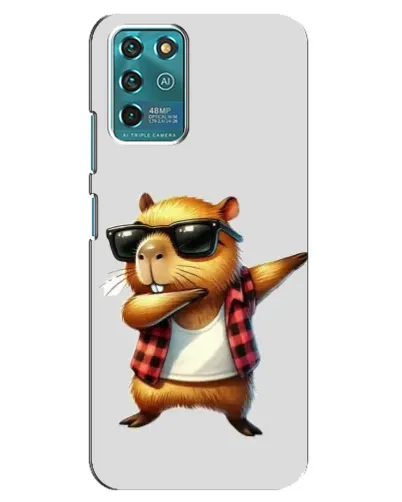 Чехол для ZTE Blade V30 Vita с картинкой «Капибара рэпер даб» Чехол для ZTE Blade V30 Vita с картинкой «Капибара рэпер даб»