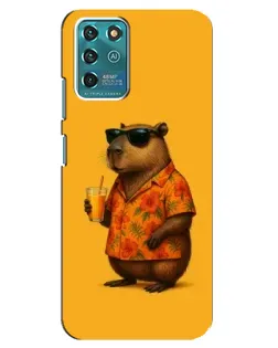 Чехол для ZTE Blade V30 Vita с картинкой «Капибара на отдыхе» Чехол для ZTE Blade V30 Vita с картинкой «Капибара на отдыхе»