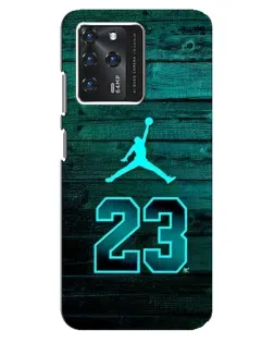Чехол для ZTE Blade V30 с картинкой «Jordan Cyan 23»