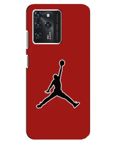 Чехол для ZTE Blade V30 с картинкой «Jordan Red Back»