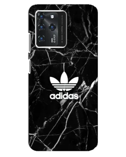 Чехол для ZTE Blade V30 с картинкой «Белый мрамор Adidas»