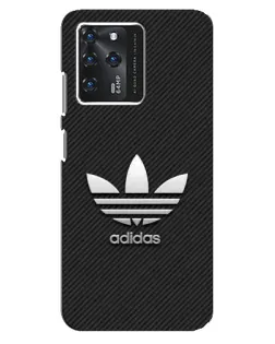 Чехол для ZTE Blade V30 с картинкой «Adidas Карбоновая текстура»