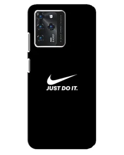 Чехол для ZTE Blade V30 с картинкой «Минимализм от Nike»
