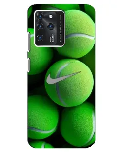 Чехол для ZTE Blade V30 с картинкой «Теннисные мячи Найк»