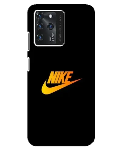 Чехол для ZTE Blade V30 с картинкой «Золотой логотип Nike»