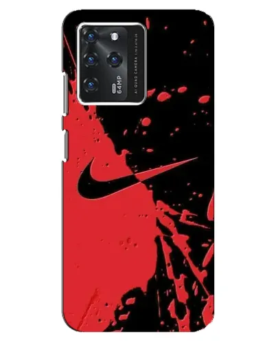 Чехол для ZTE Blade V30 с картинкой «Красные брызги Nike» Чехол для ZTE Blade V30 с картинкой «Красные брызги Nike»