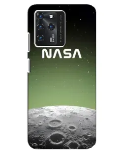 Чехол для ZTE Blade V30 с картинкой «NASA — лунный градиент»