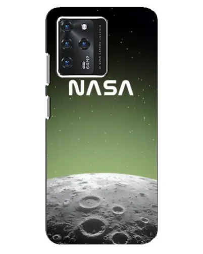 Чехол для ZTE Blade V30 с картинкой «NASA — лунный градиент»