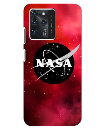 Чехол для ZTE Blade V30 с картинкой «NASA — красная туманность»