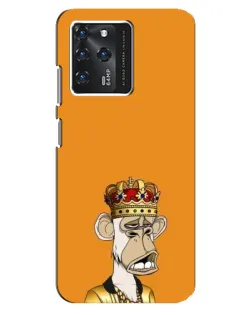 Чохол для ZTE Blade V30 з картинкою «Золота мавпа Bored Ape»