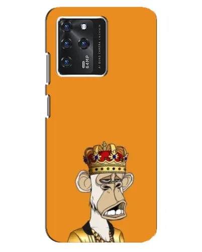 Чехол для ZTE Blade V30 с картинкой «Золотая обезьяна Bored Ape»