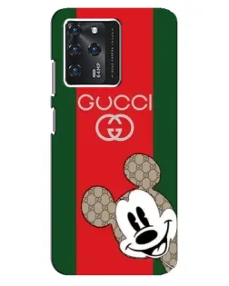 Чохол для ZTE Blade V30 з картинкою «Gucci — смуги та Міккі»