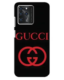 Чохол для ZTE Blade V30 з картинкою «Gucci — червоний логотип»