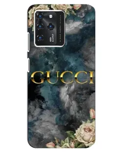 Чохол для ZTE Blade V30 з картинкою «Абстрактні квіти Gucci»