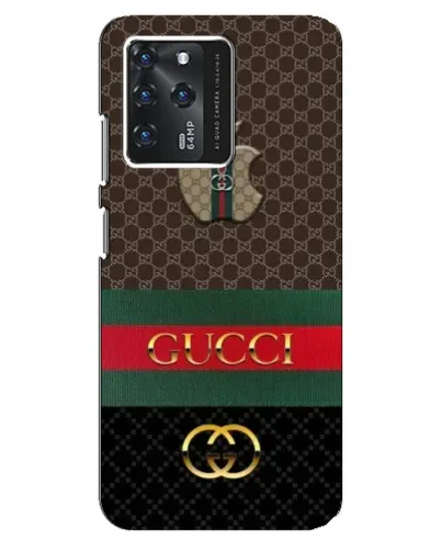 Чехол для ZTE Blade V30 с картинкой «Gucci — брендированный десерт»