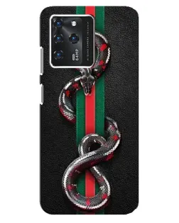 Чохол для ZTE Blade V30 з картинкою «Gucci — змія на смузі»