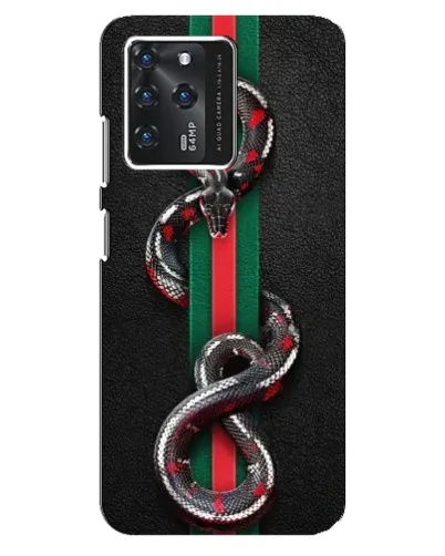 Чехол для ZTE Blade V30 с картинкой «Gucci — змея на полосе» Чехол для ZTE Blade V30 с картинкой «Gucci — змея на полосе»