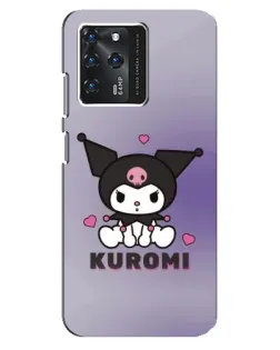 Чехол для ZTE Blade V30 с картинкой «Kuromi — фиолетовый арт» Чехол для ZTE Blade V30 с картинкой «Kuromi — фиолетовый арт»