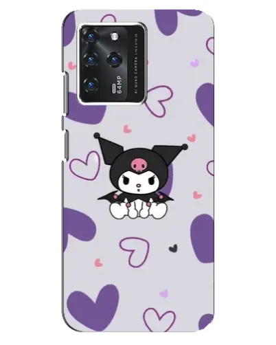 Чохол для ZTE Blade V30 з картинкою «Kuromi та лавандові серця» Чохол для ZTE Blade V30 з картинкою «Kuromi та лавандові серця»
