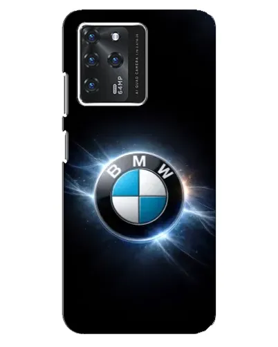 Чехол для ZTE Blade V30 с картинкой «BMW — неоновое сияние»