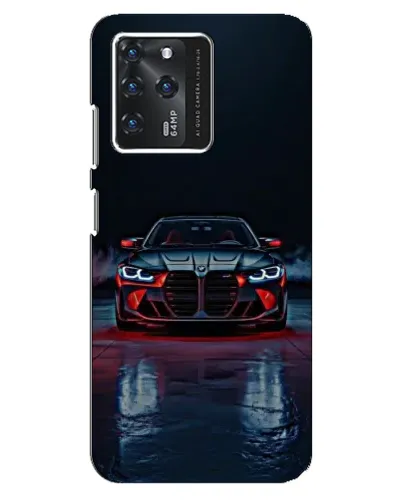 Чехол для ZTE Blade V30 с картинкой «BMW на мокрой дороге»
