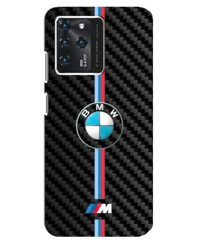Чехол для ZTE Blade V30 с картинкой «Эмблема BMW и карбон»