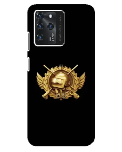 Чехол для ZTE Blade V30 с картинкой «PUBG — оранжевый градиент»