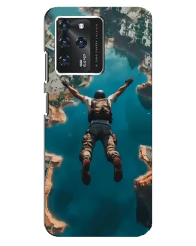Чехол для ZTE Blade V30 с картинкой «PUBG — свободное падение»