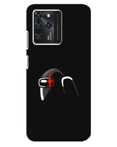 Чехол для ZTE Blade V30 с картинкой «Among Us шлем»