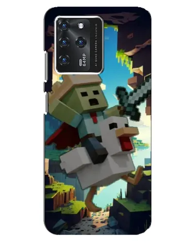 Чехол для ZTE Blade V30 с картинкой «Стив и гусь» Чехол для ZTE Blade V30 с картинкой «Стив и гусь»