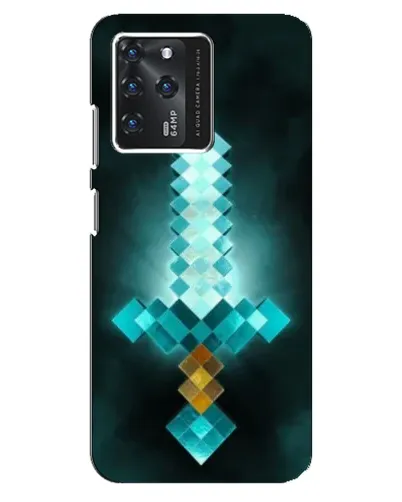 Чехол для ZTE Blade V30 с картинкой «Алмазный меч неон» Чехол для ZTE Blade V30 с картинкой «Алмазный меч неон»