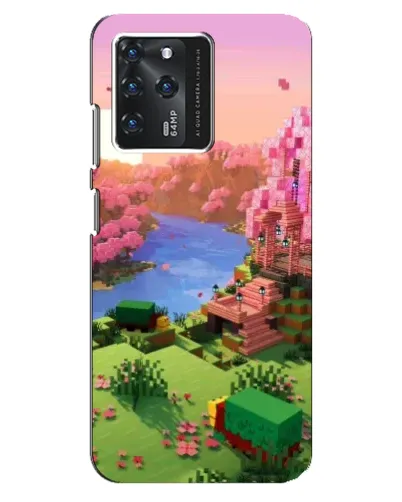 Чехол для ZTE Blade V30 с картинкой «Розовое дерево Minecraft» Чехол для ZTE Blade V30 с картинкой «Розовое дерево Minecraft»