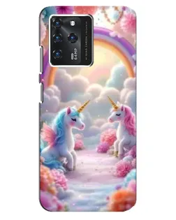 Чехол для ZTE Blade V30 с картинкой «Радуга и единороги» Чехол для ZTE Blade V30 с картинкой «Радуга и единороги»