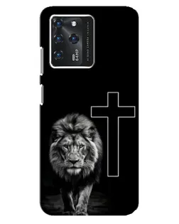 Чехол для ZTE Blade V30 с картинкой «Лев и Крест» Чехол для ZTE Blade V30 с картинкой «Лев и Крест»