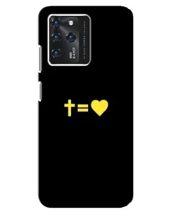 Чехол для ZTE Blade V30 с картинкой «Сердце и Крест» Чехол для ZTE Blade V30 с картинкой «Сердце и Крест»